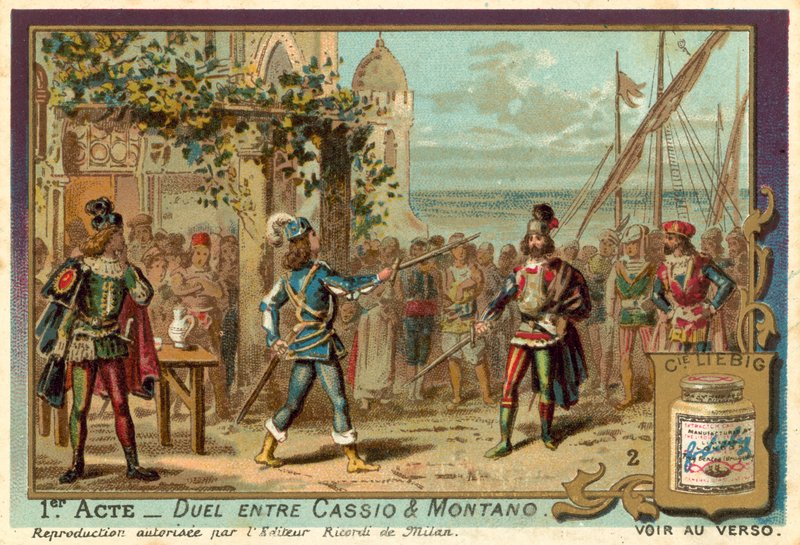 Cassio és Montano párharca alkotó: European School