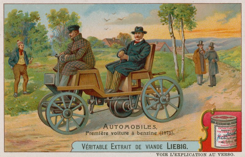 Az első benzines autó, 1875 alkotó: European School