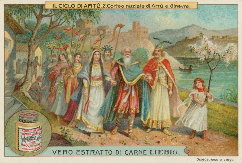 Arthur király és Guinevere királynő házassága alkotó: European School