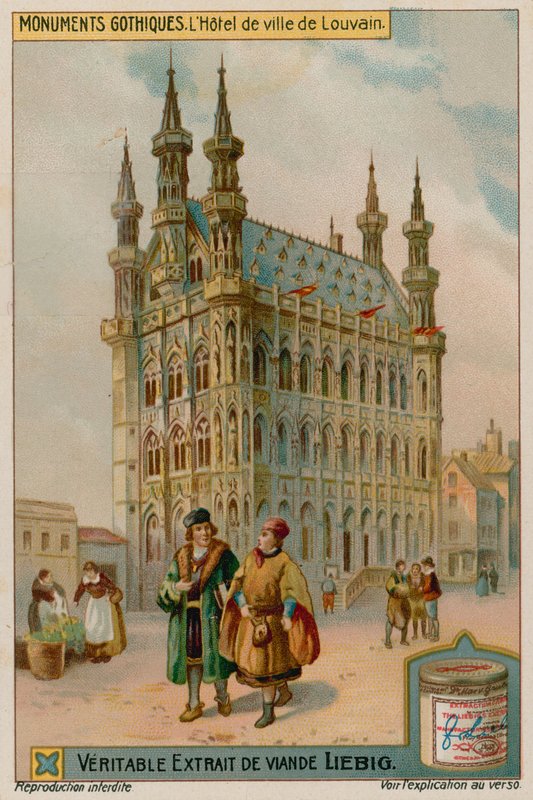 Leuven városháza Belgiumban alkotó: European School