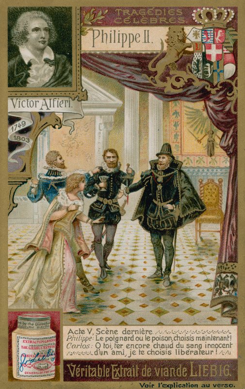 Victor Alfieris Philippe II alkotó: European School