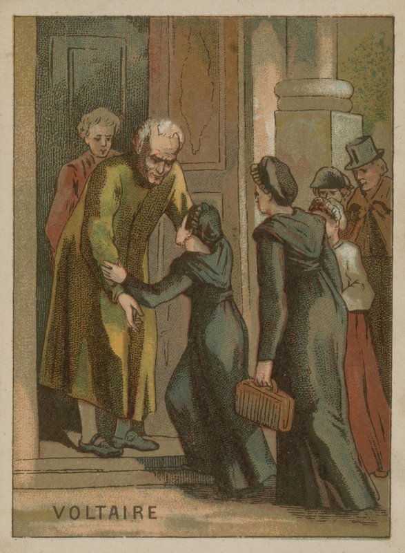 Voltaire francia író és filozófus alkotó: European School