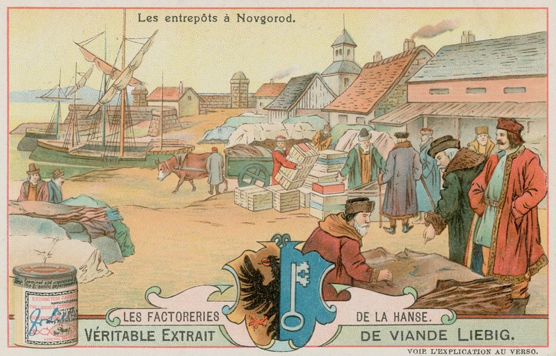 Raktárak Novgorodban alkotó: European School