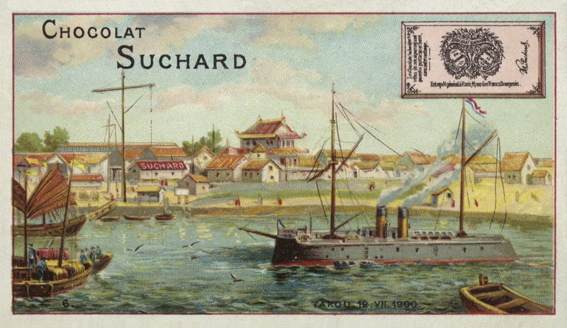 Hadihajó Takuban, Kínában, Boxer Rebellion, 1900 alkotó: European School