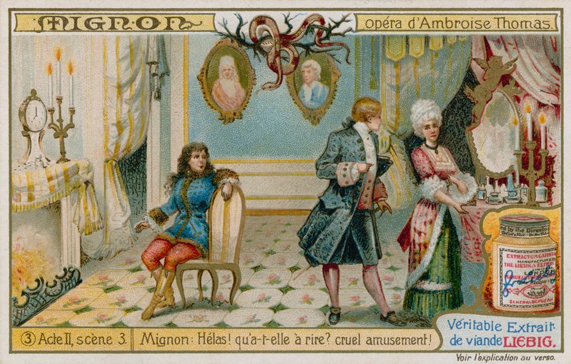 Wilhelm, Philine és Mignon alkotó: European School
