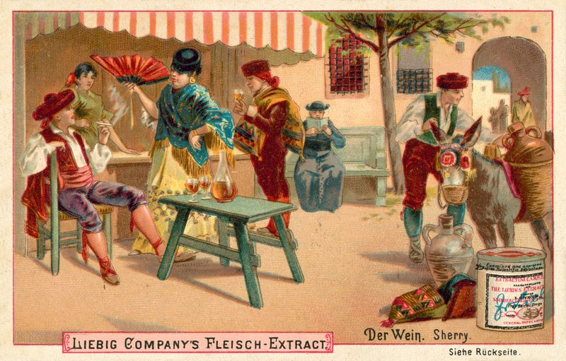 Bor: Sherry (chromolitho) alkotó: European School