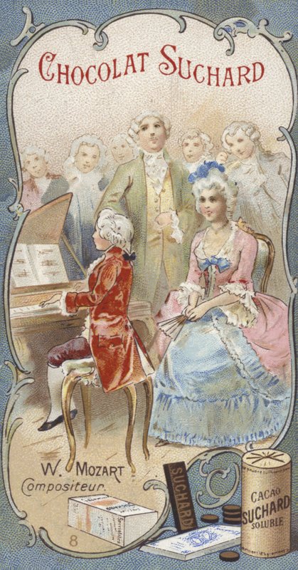 Wolfgang Amadeus Mozart, osztrák zenész és zeneszerző, gyermekként alkotó: European School