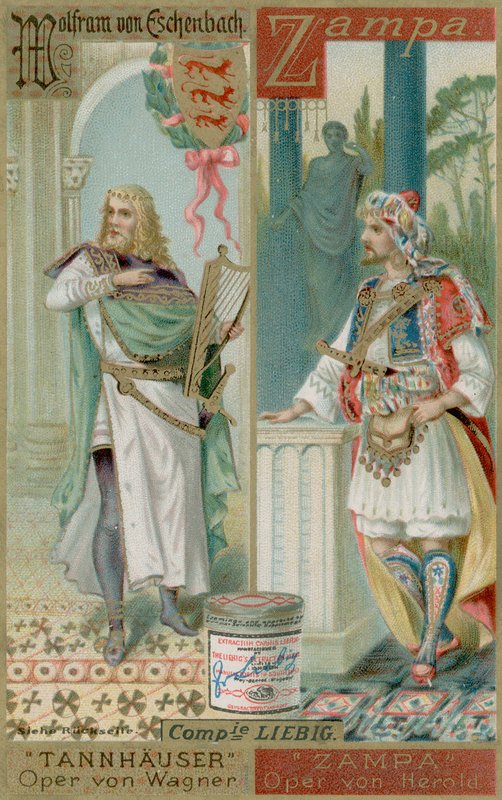 Wolfram von Eschenbach és Zampa alkotó: European School
