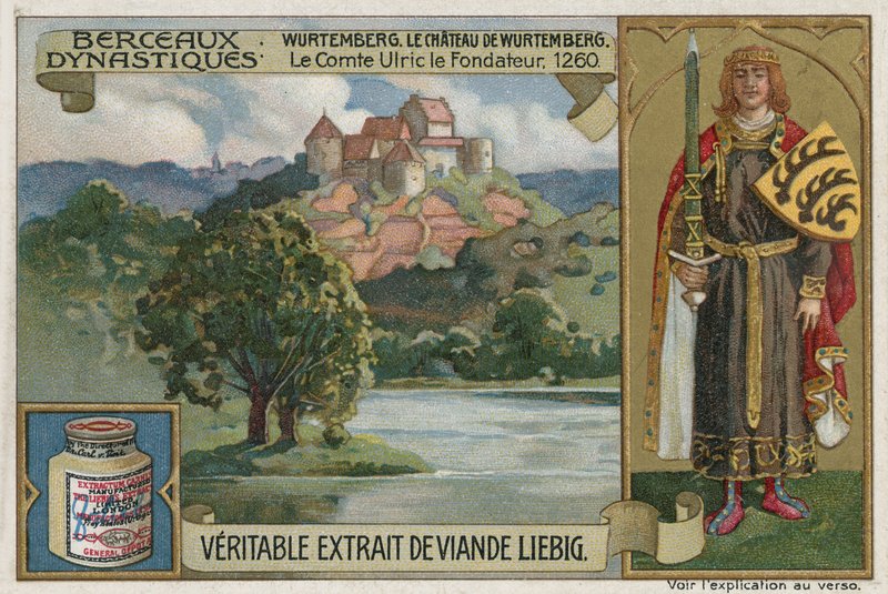 Württemberg; Wirtembergi vár és I. Ulrich württembergi gróf, 1260 alkotó: European School