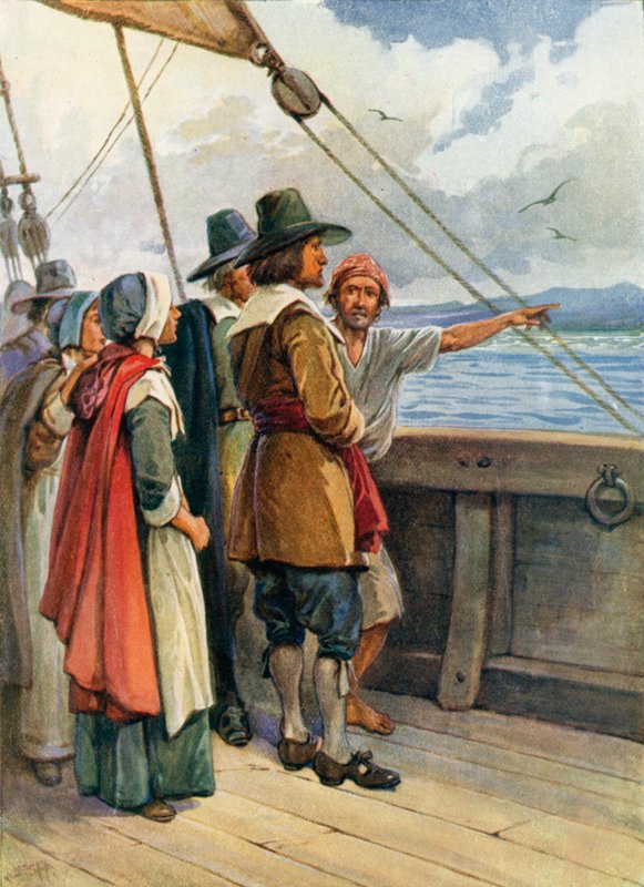 Illusztráció a fiatal zarándokoknak alkotó: Evelyn Stuart Hardy