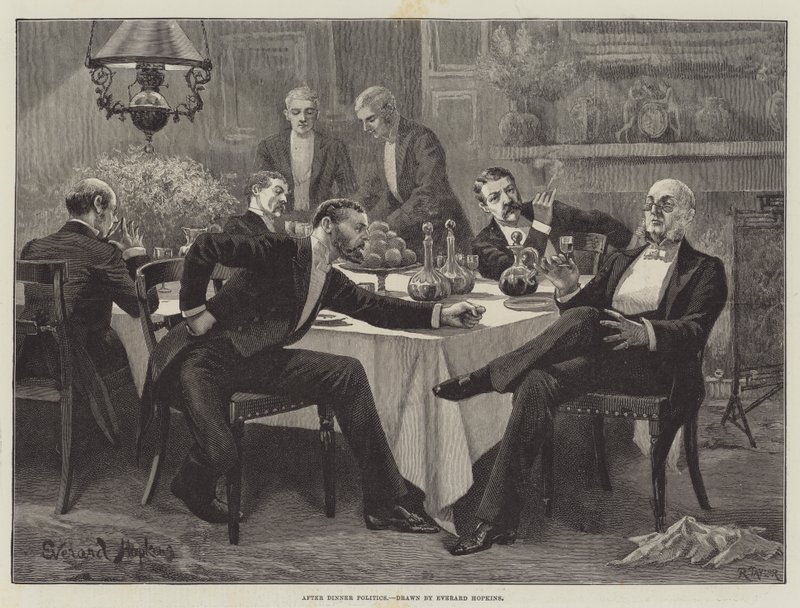 Vacsora után Politika alkotó: Everard Hopkins