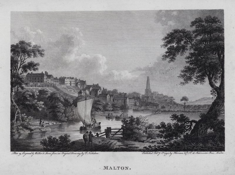 Malton (metszet) alkotó: F. (after) Nicholson