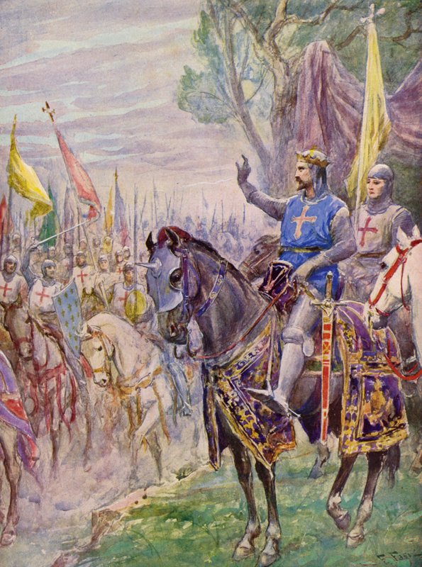 La Gerusalemme Liberata by Torquato Tasso: 1. ének, 35. strófa (színes litográfia) alkotó: Fabio Fabbi