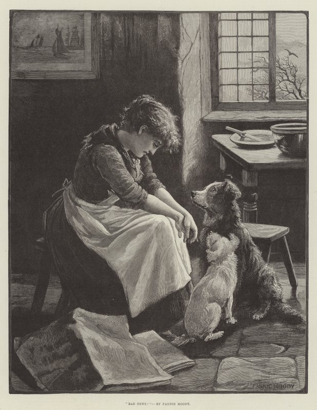 Rossz hírek! alkotó: Fannie Moody