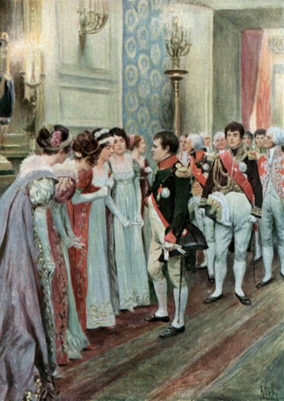 Fogadás a Tuileriákban alkotó: Felicien baron de Myrbach Rheinfeld