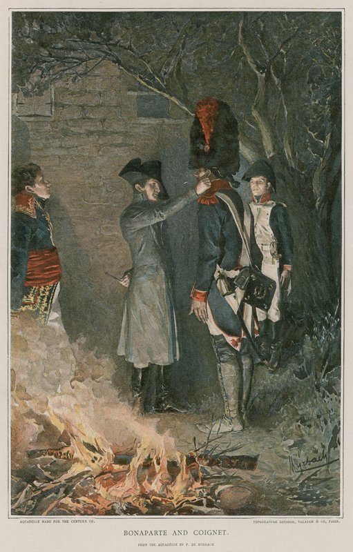 Bonaparte és Coignet alkotó: Felicien baron de Myrbach Rheinfeld
