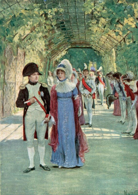 Napóleon és Marie Louise Compiegne-ben alkotó: Felicien baron de Myrbach Rheinfeld