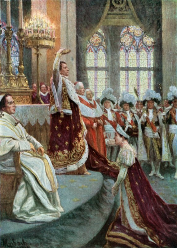 Koronázás a Notre Dame-ban alkotó: Felicien baron de Myrbach Rheinfeld
