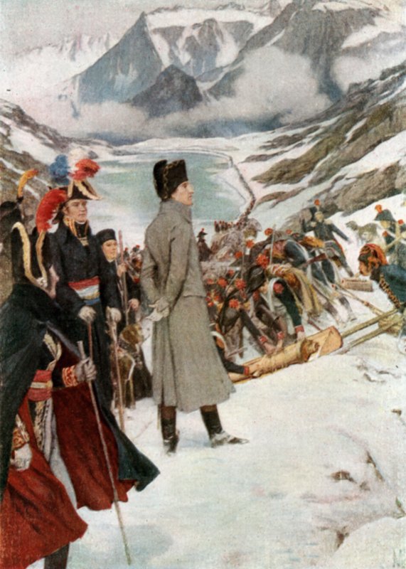 A Szent Bernát átjárója alkotó: Felicien baron de Myrbach Rheinfeld