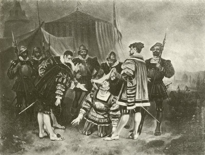 Minden jó ha a vége jó. IV. felvonás – III. jelenet (mélynyomás) alkotó: Felix Octavius Carr Darley