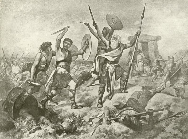 Cymbeline. V. felvonás, II. jelenet (mélynyomás) alkotó: Felix Octavius Carr Darley