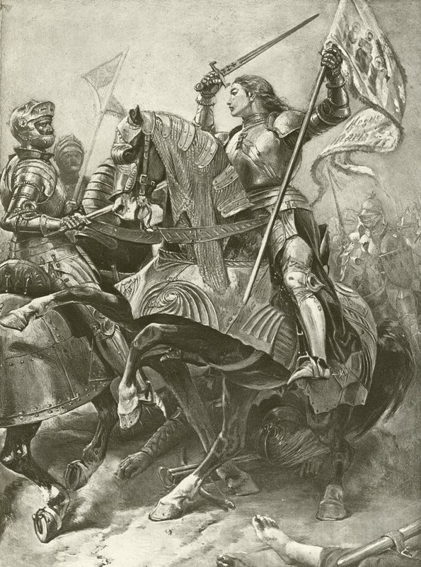 Első rész VI. Henrik király. I. felvonás, V. jelenet (mélynyomás) alkotó: Felix Octavius Carr Darley