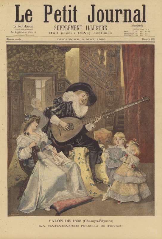 A Sarabande alkotó: Ferdinand Roybet