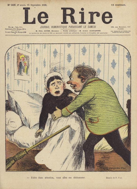 Illusztráció Le Rire alkotó: Fernand Fau