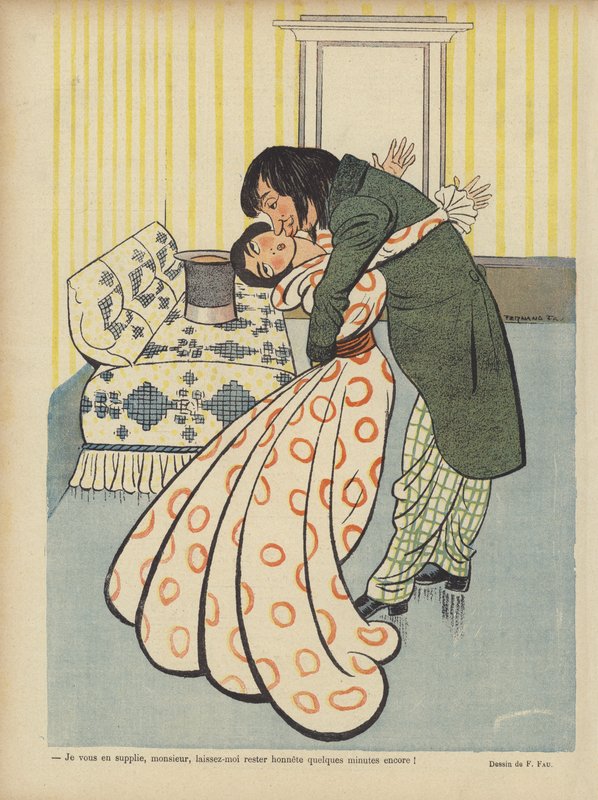 Illusztráció Le Rire alkotó: Fernand Fau