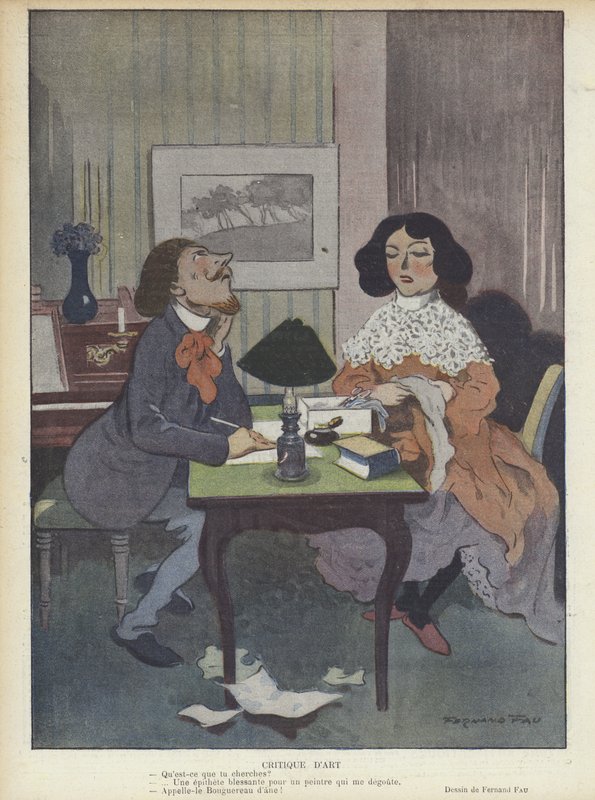Illusztráció Le Rire alkotó: Fernand Fau