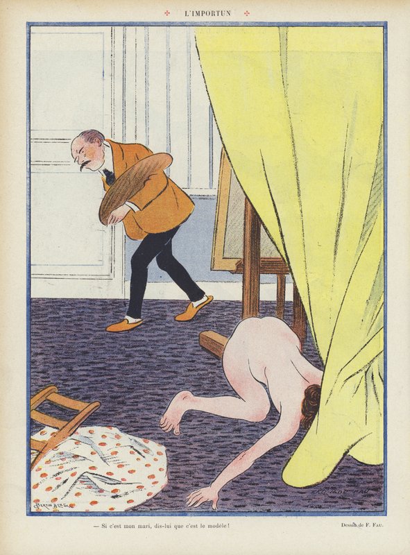Illusztráció Le Rire alkotó: Fernand Fau