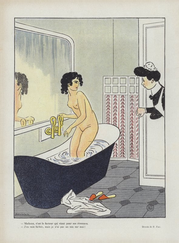 Illusztráció Le Rire alkotó: Fernand Fau