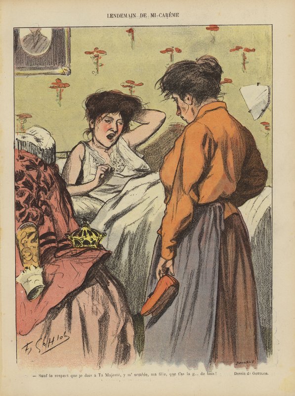 Illusztráció Le Rire alkotó: Fernand Louis Gottlob