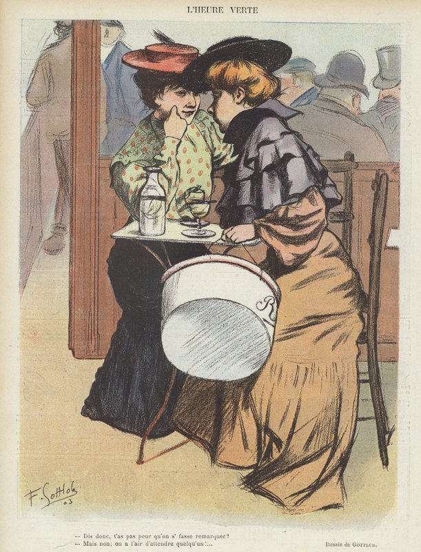 Illusztráció Le Rire alkotó: Fernand Louis Gottlob