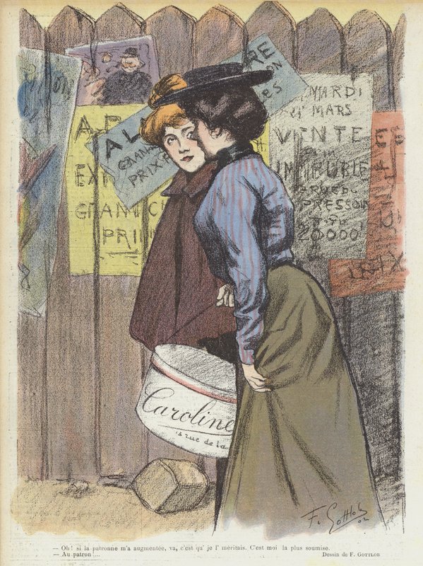 Illusztráció Le Rire alkotó: Fernand Louis Gottlob