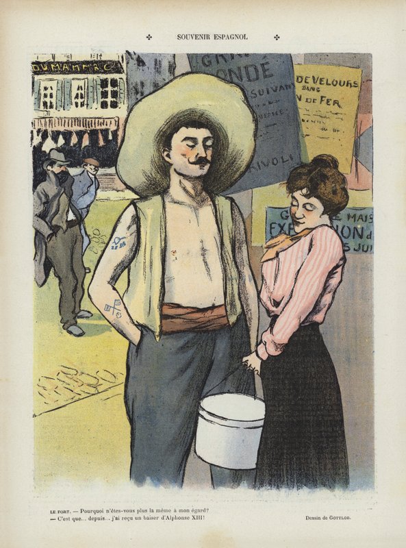 Illusztráció Le Rire alkotó: Fernand Louis Gottlob