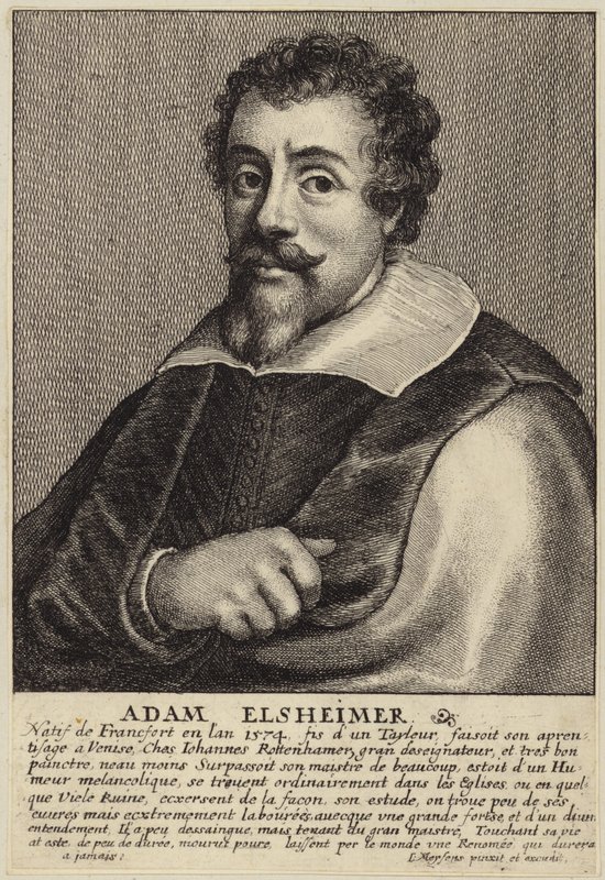 Adam Elsheimer portréja alkotó: Flemish School