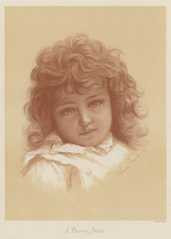 Egy szép tanulmány alkotó: Florence Claxton