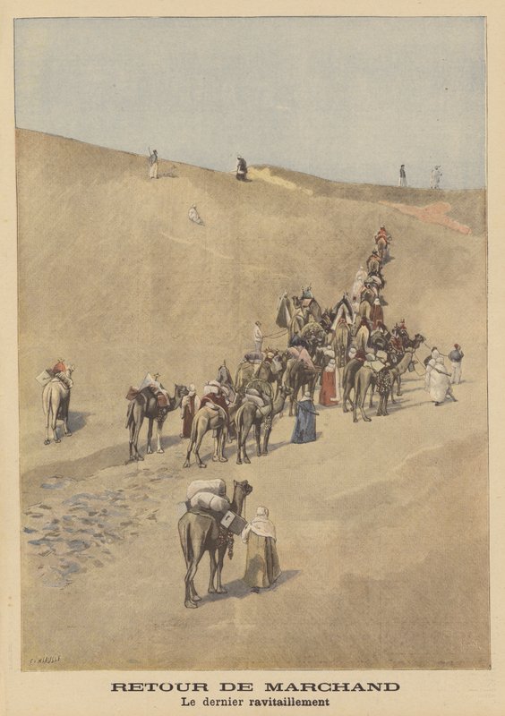 A Marchand Misszió visszatérése alkotó: Fortune Louis Meaulle