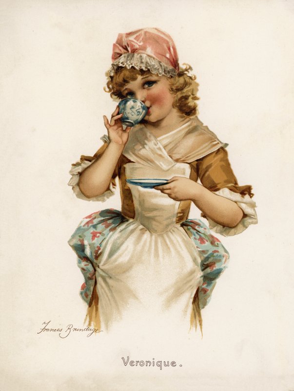 Lányok: Veronique (színes litó) alkotó: Frances Brundage