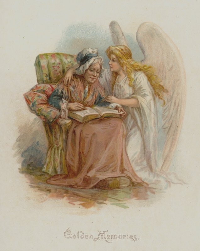 Arany emlékek (chromolitho) alkotó: Frances Brundage