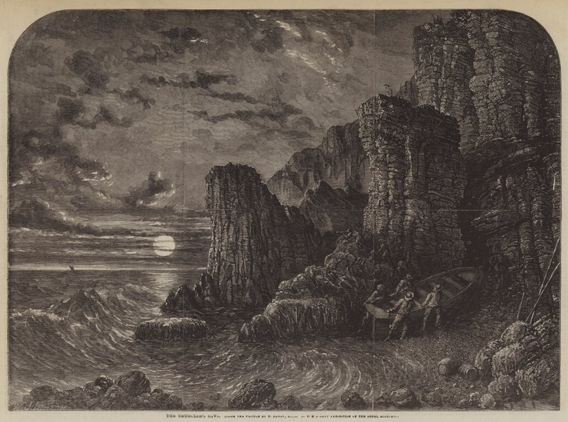 A csempészek barlangja alkotó: Francis Danby