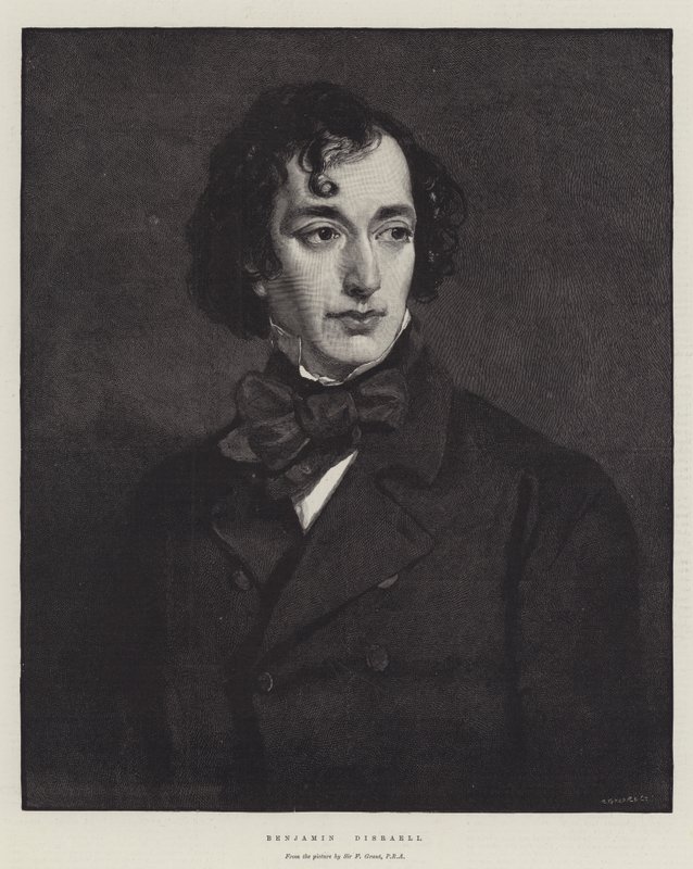 Benjamin Disraeli alkotó: Francis Grant