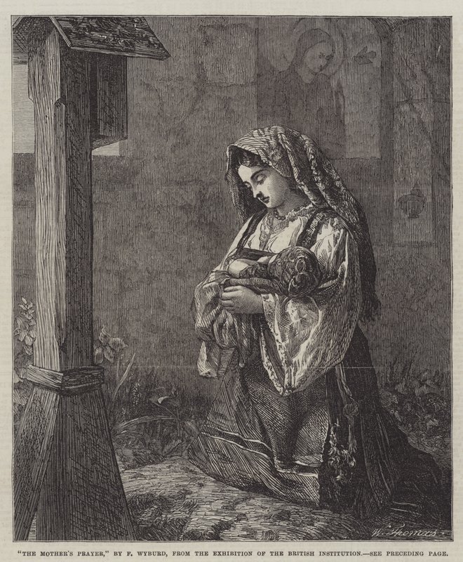 Az anya imája alkotó: Francis John Wyburd