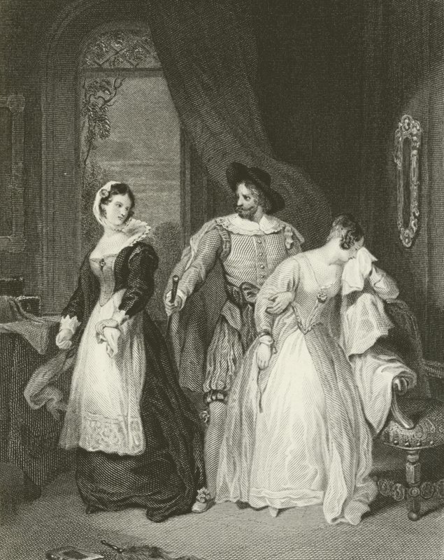 Katherine és Bianca alkotó: Francis Phillip Stephanoff