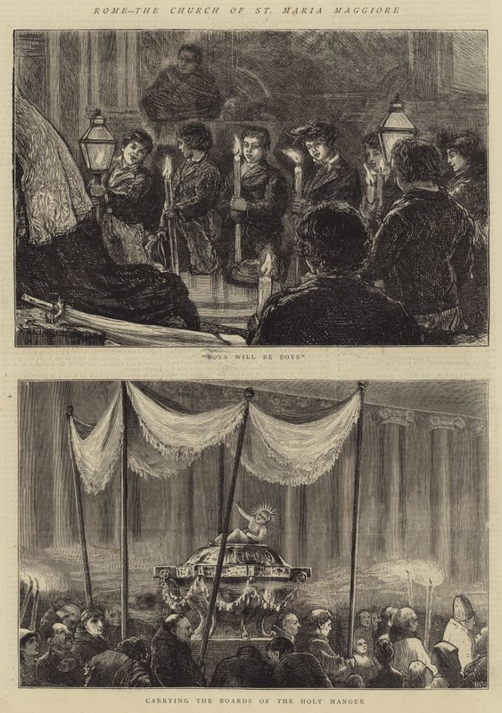 Róma, a Szent Mária Maggiore-templom alkotó: Francis S. Walker