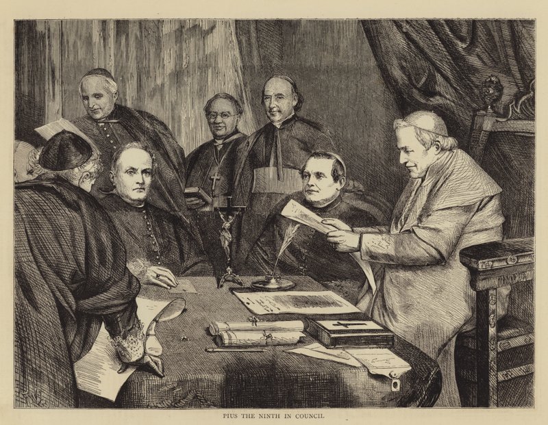 Kilencedik Pius a Tanácsban alkotó: Francis Wilfred Lawson
