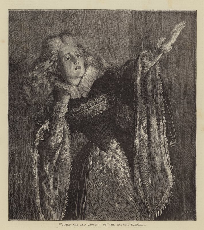 A fejsze és a korona között; avagy Erzsébet hercegnő alkotó: Francis Wilfred Lawson