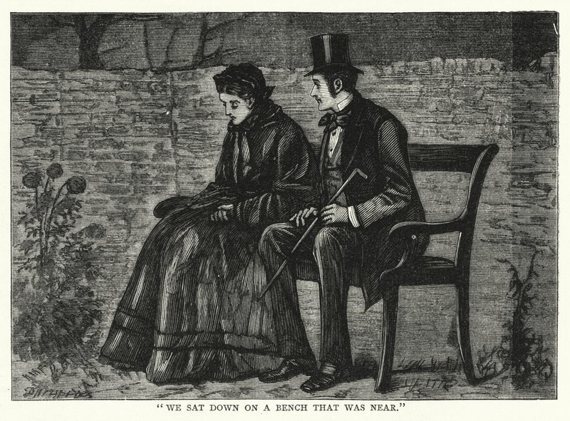 Illusztráció a nagy várakozásokhoz, Charles Dickens (metszet) alkotó: Francis Arthur Fraser