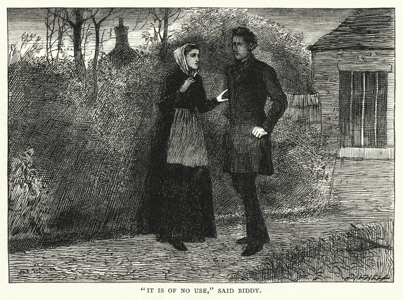 Illusztráció a nagy várakozásokhoz, Charles Dickens (metszet) alkotó: Francis Arthur Fraser